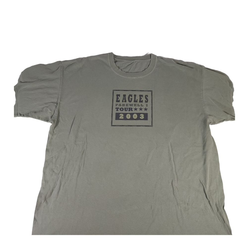 Eagles Farewell Tour 2003 Gray T-Shirt Vintage